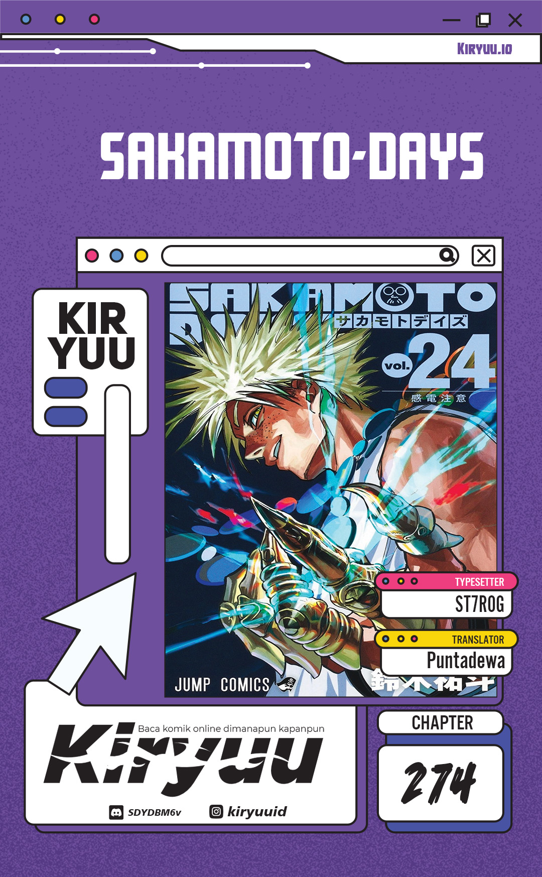 Sakamoto Days Chapter 274 - halaman 1