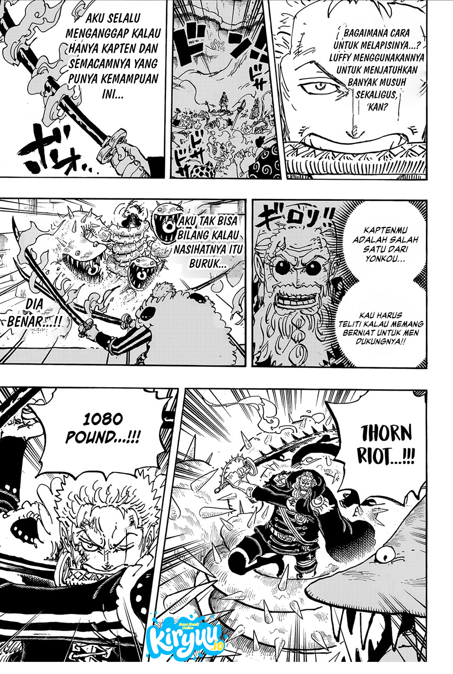 One Piece Chapter 1194 - halaman 8