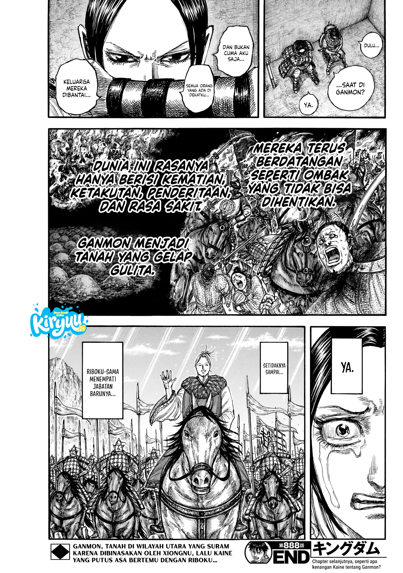 Kingdom Chapter 888 - halaman 20