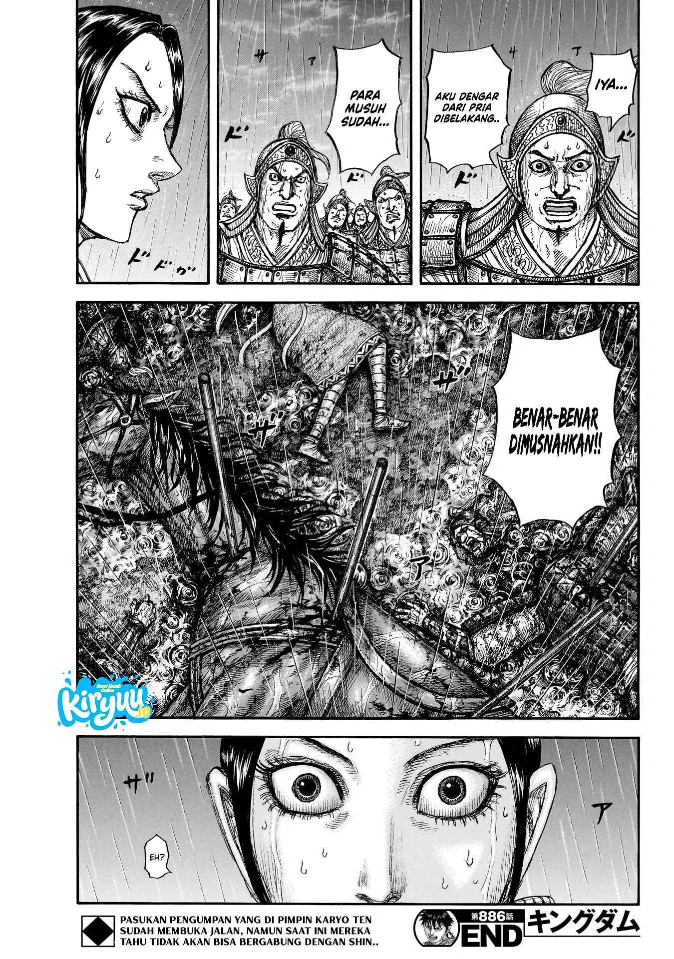 Kingdom Chapter 886 - halaman 20