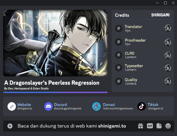 A Dragonslayer’s Peerless Regression Chapter 77 - halaman 1