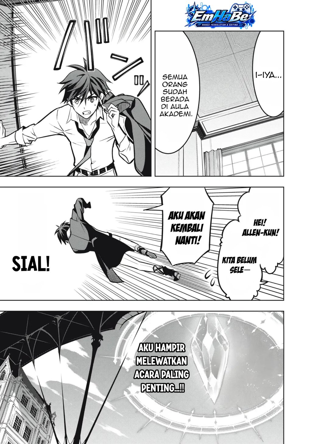 Academy Saikyou no Mob Healer: Shinigee Sekai no Mob ni Tensei Shita Ore wa, Hazure Job [Healer] to Gensaku Chishiki de Musou Suru Chapter 4 - halaman 13