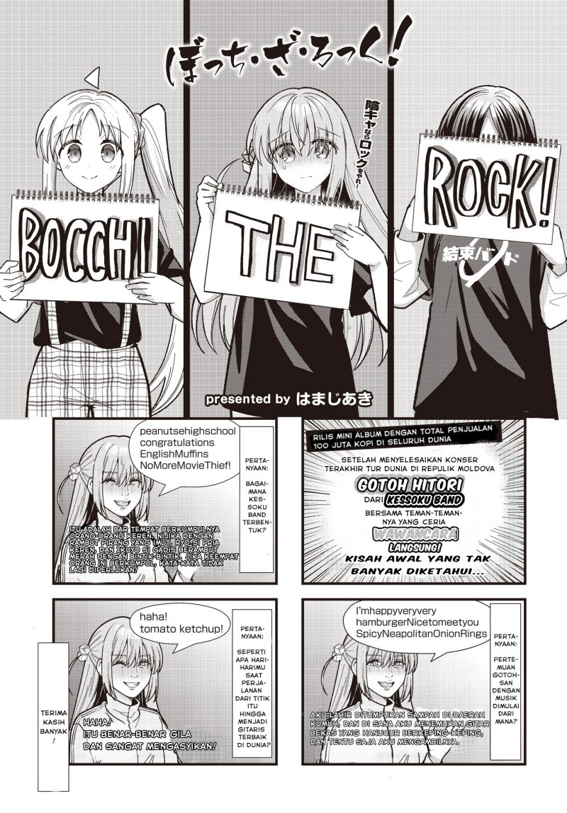 Bocchi the Rock! Chapter 84 - halaman 1