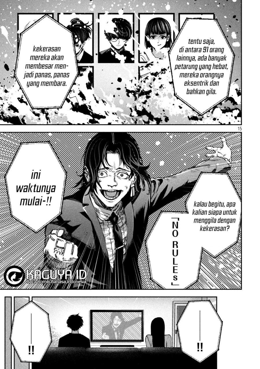 Bouryoku Banzai Chapter 23 - halaman 16