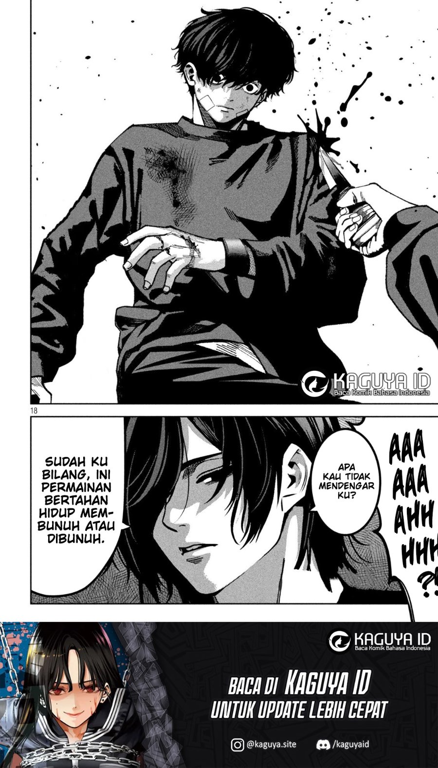 Bouryoku Banzai Chapter 36 - halaman 18