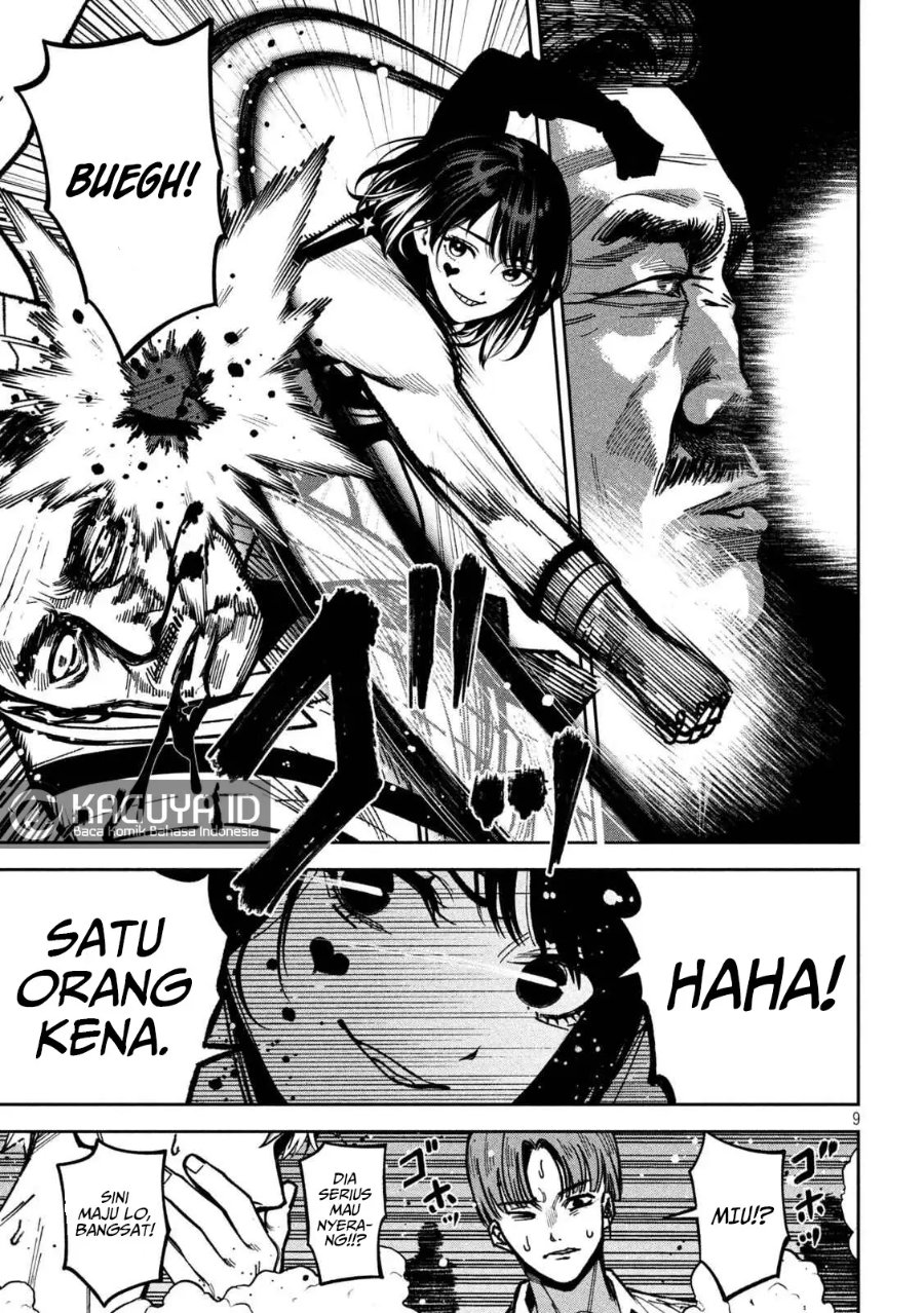 Bouryoku Banzai Chapter 48 - halaman 10