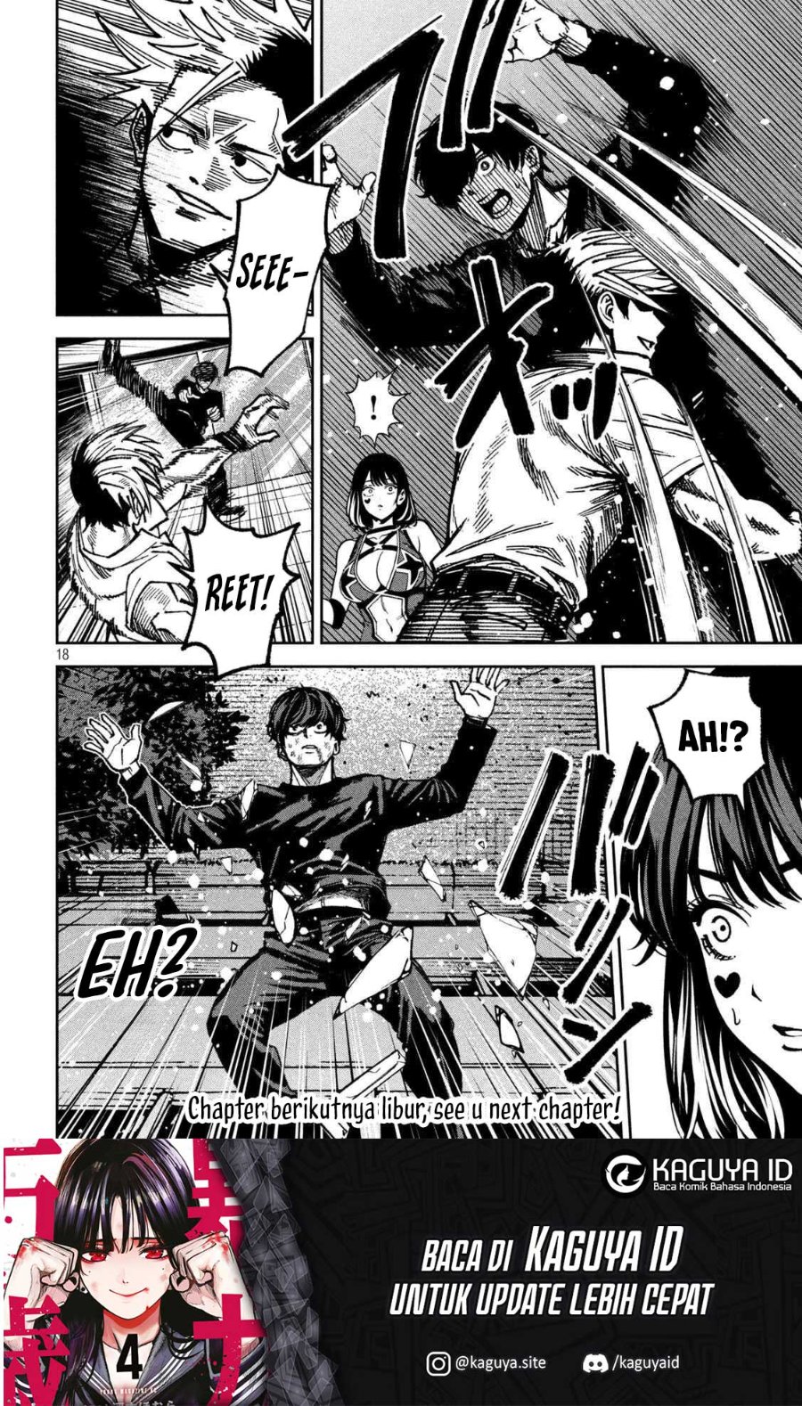 Bouryoku Banzai Chapter 49 - halaman 19