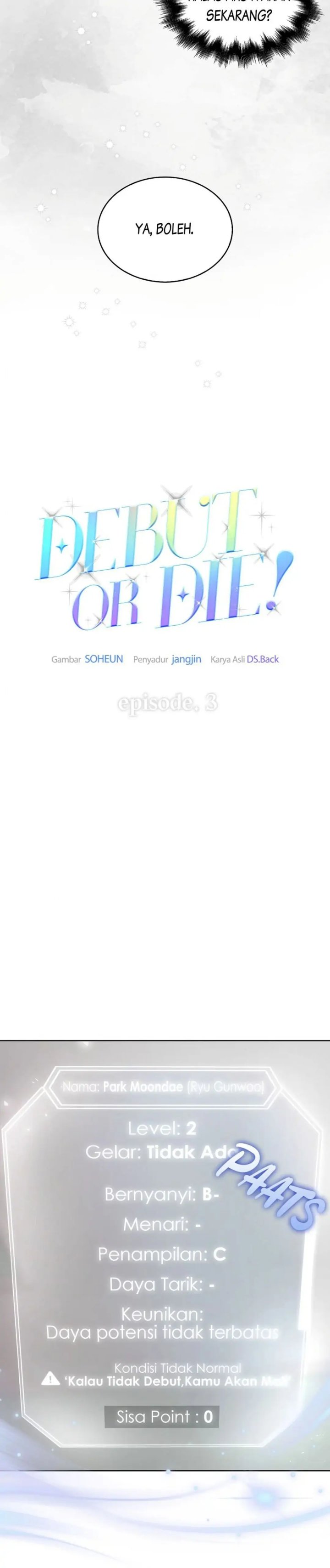 Debut or Die Chapter 3 - halaman 8