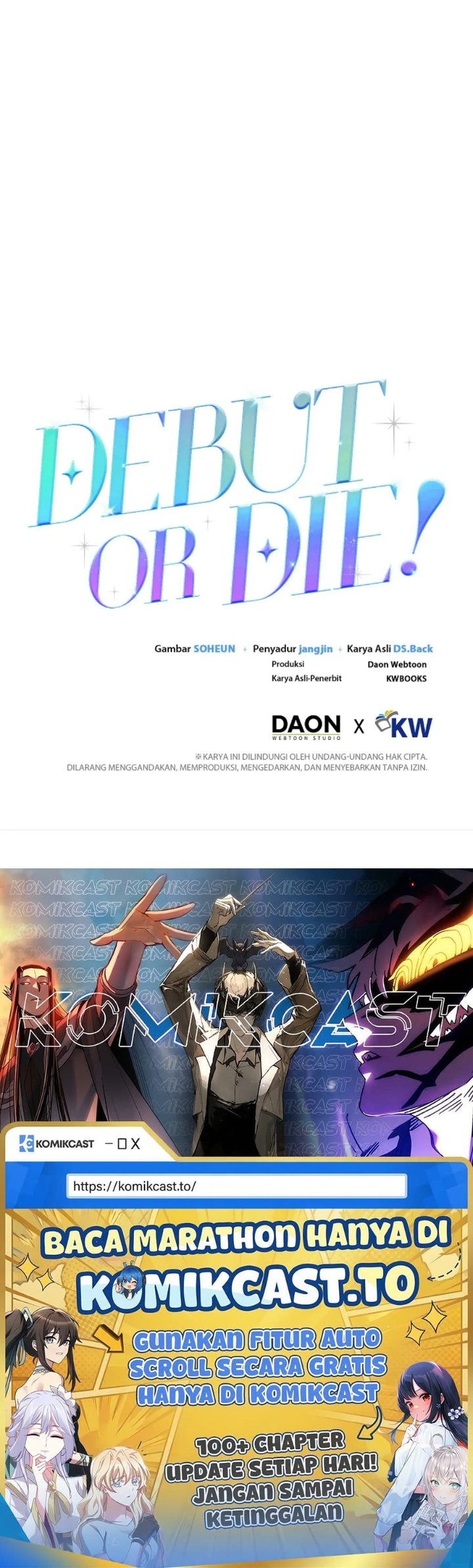 Debut or Die Chapter 62 - halaman 35
