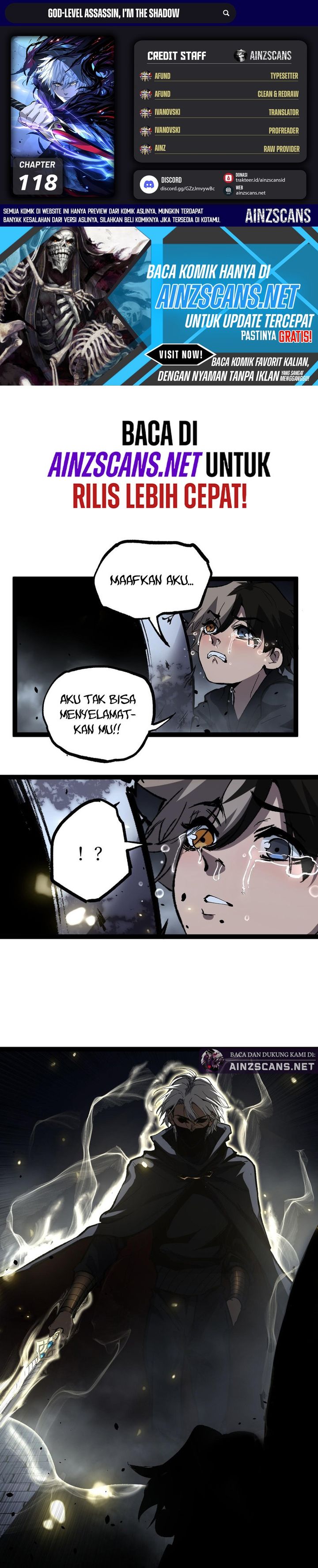 God-level Assassin, I’m the Shadow Chapter 118 - halaman 1