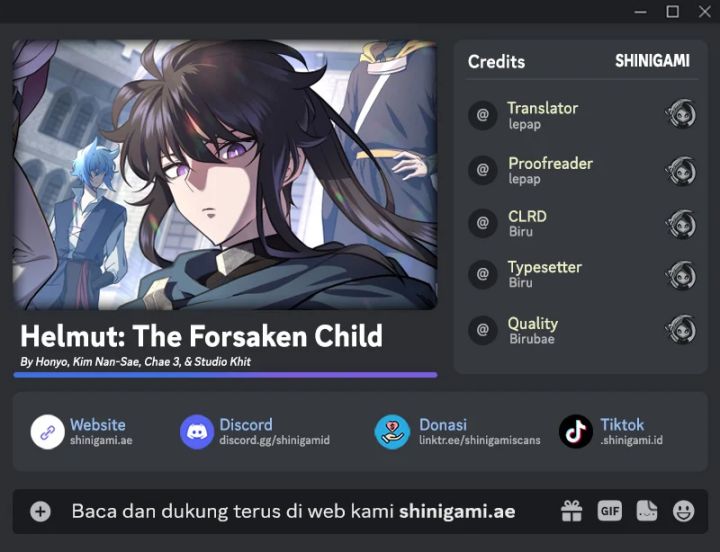 Helmut: The Forsaken Child Chapter 78 - halaman 1