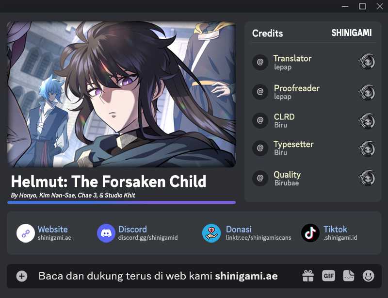 Helmut: The Forsaken Child Chapter 80 - halaman 1