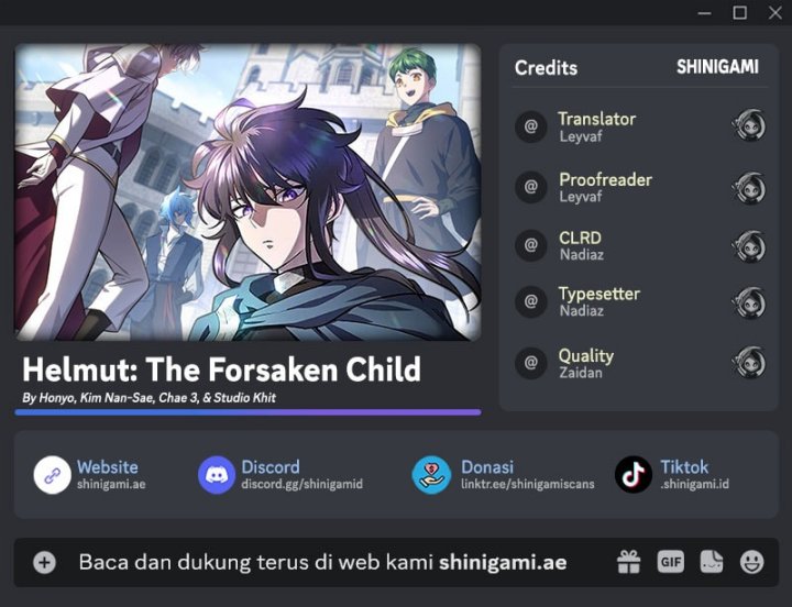 Helmut: The Forsaken Child Chapter 86 - halaman 1