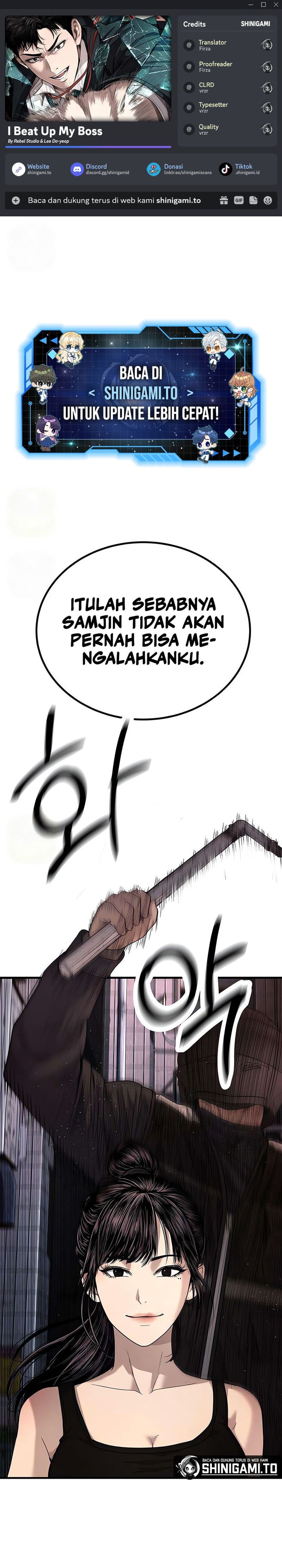 I Beat Up My Boss Chapter 14 - halaman 1