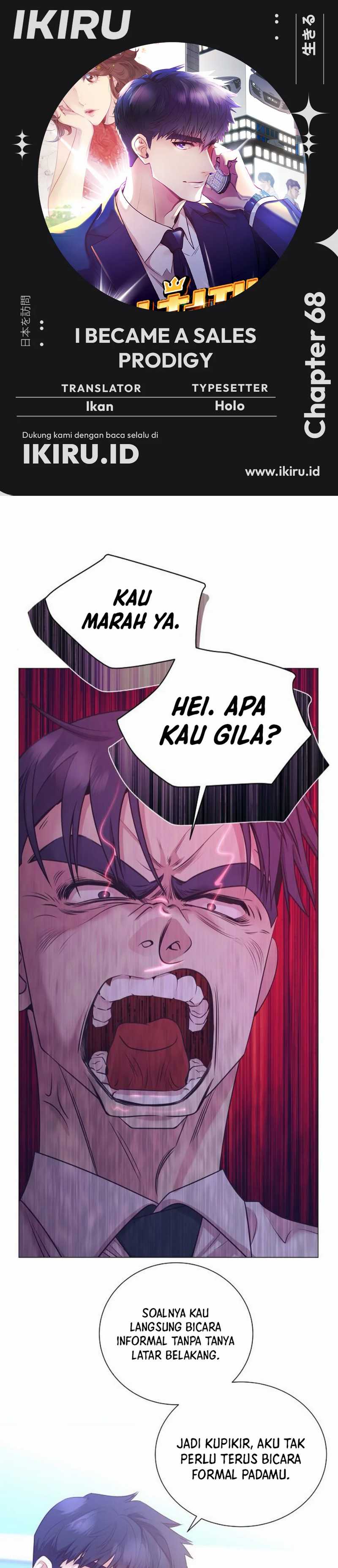 I Became a Sales Prodigy Chapter 68 - halaman 1