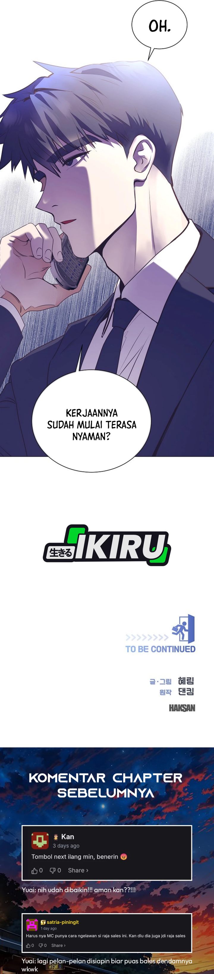 I Became a Sales Prodigy Chapter 98 - halaman 35