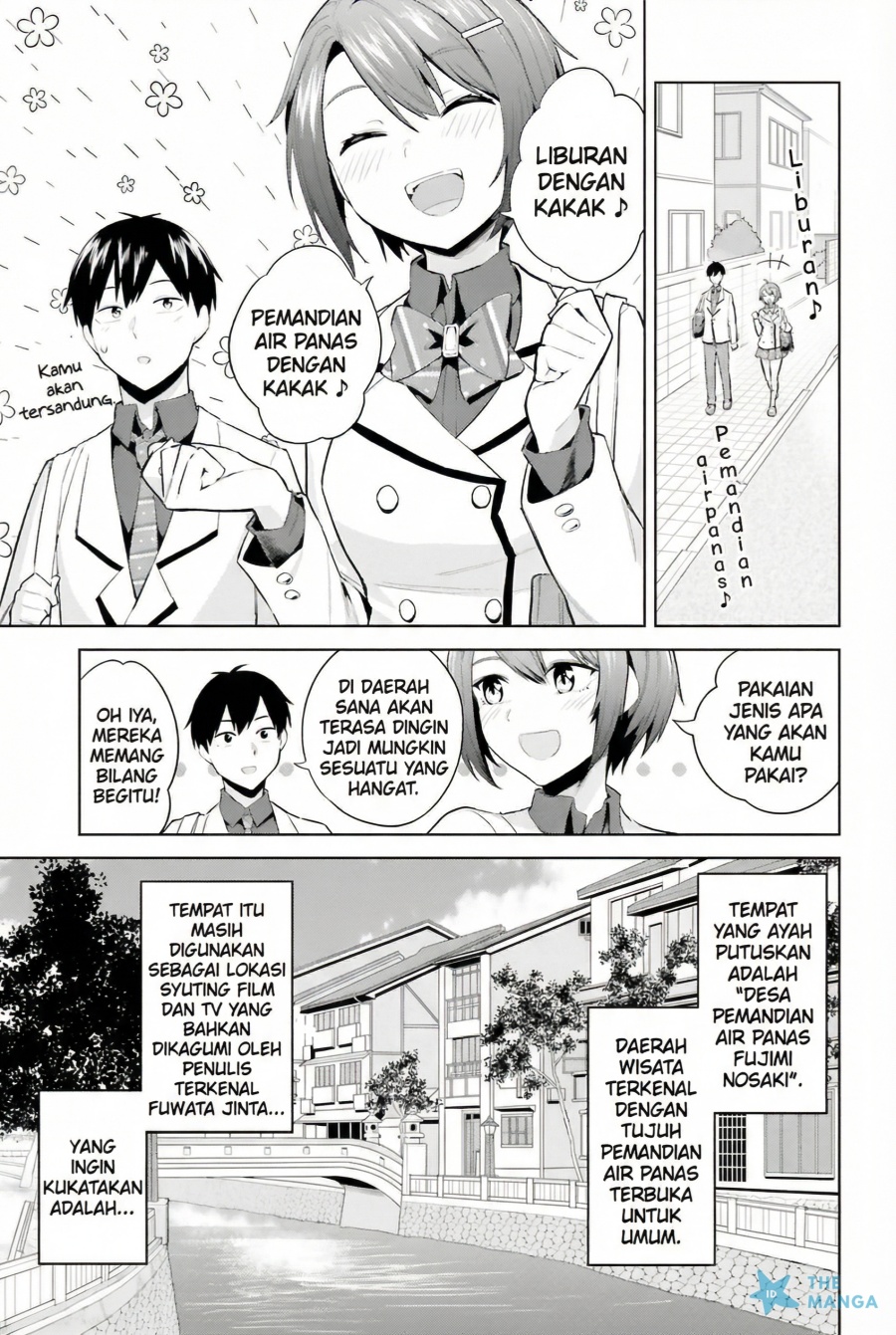 Jitsu wa Gimai (Imouto) deshita. ~Saikin de Kitagiri no Otouto no Kyorikan ga Yatara Chikaiwake~ Chapter 18 - halaman 8