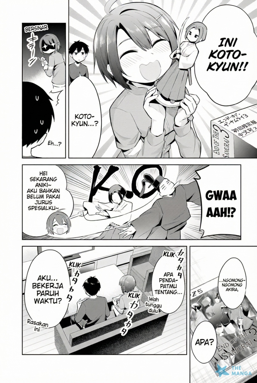 Jitsu wa Gimai (Imouto) deshita. ~Saikin de Kitagiri no Otouto no Kyorikan ga Yatara Chikaiwake~ Chapter 18 - halaman 25