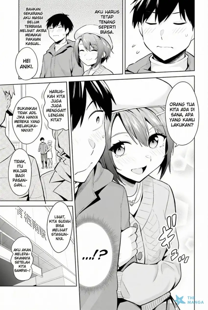 Jitsu wa Gimai (Imouto) deshita. ~Saikin de Kitagiri no Otouto no Kyorikan ga Yatara Chikaiwake~ Chapter 19 - halaman 4