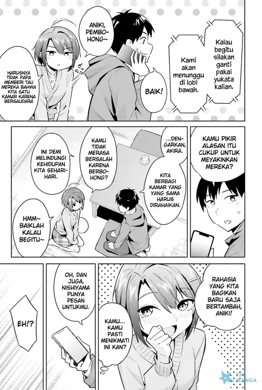 Jitsu wa Gimai (Imouto) deshita. ~Saikin de Kitagiri no Otouto no Kyorikan ga Yatara Chikaiwake~ Chapter 20 - halaman 16