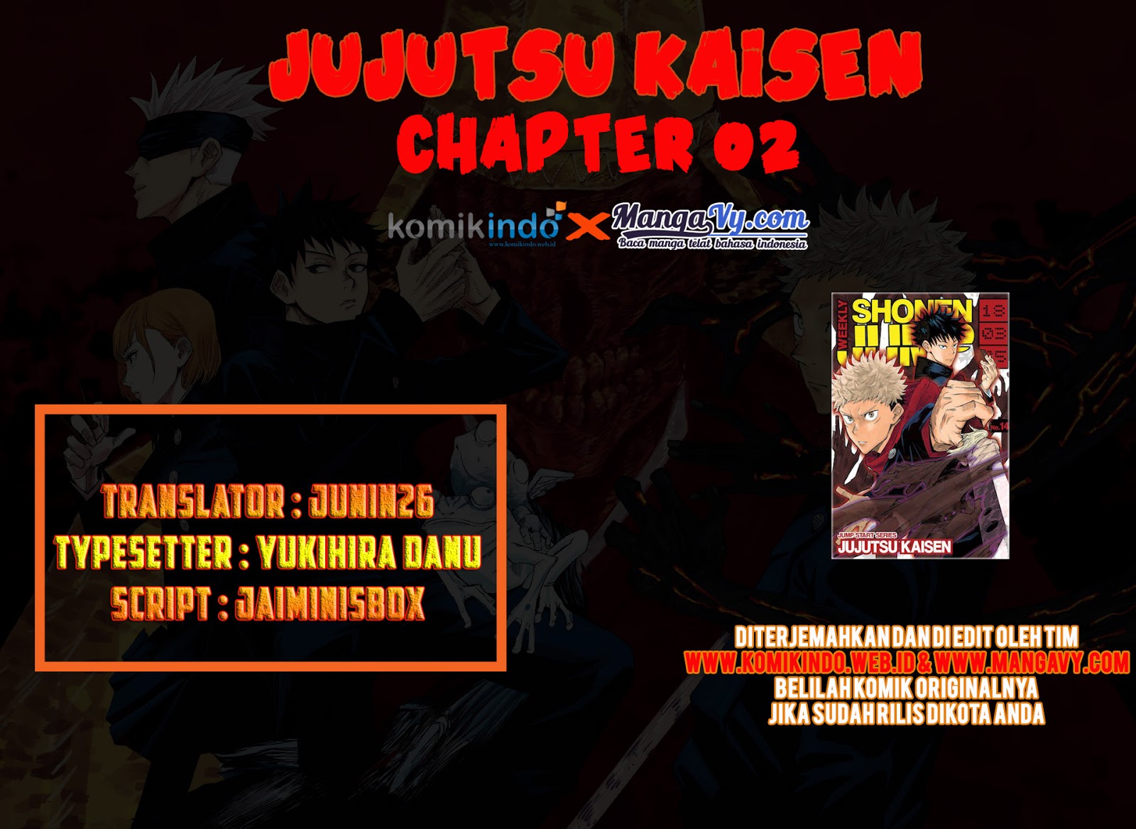 Jujutsu Kaisen Chapter 2 - halaman 2