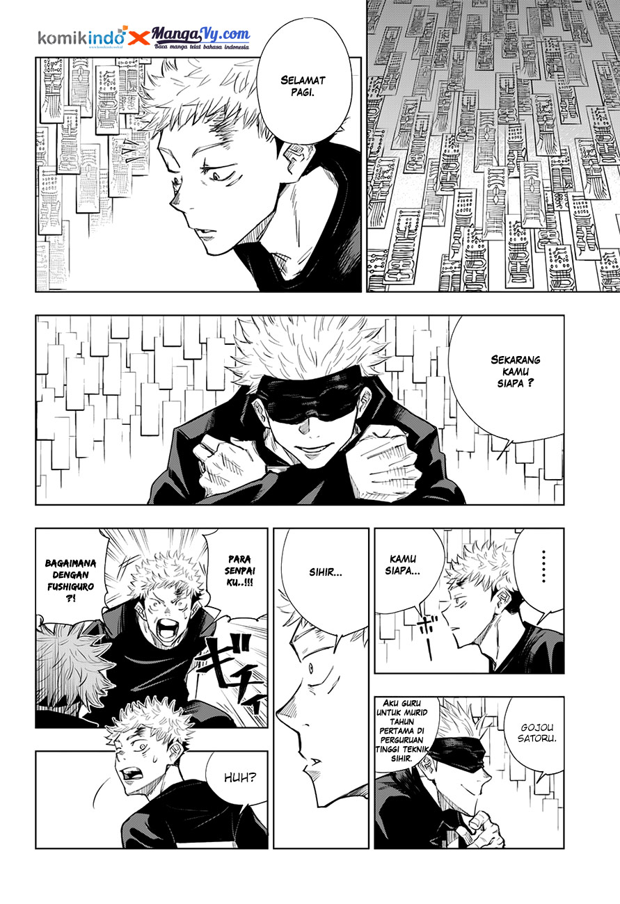 Jujutsu Kaisen Chapter 2 - halaman 4