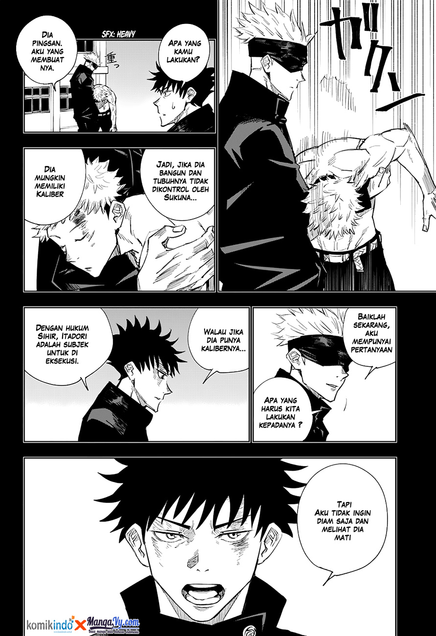Jujutsu Kaisen Chapter 2 - halaman 14