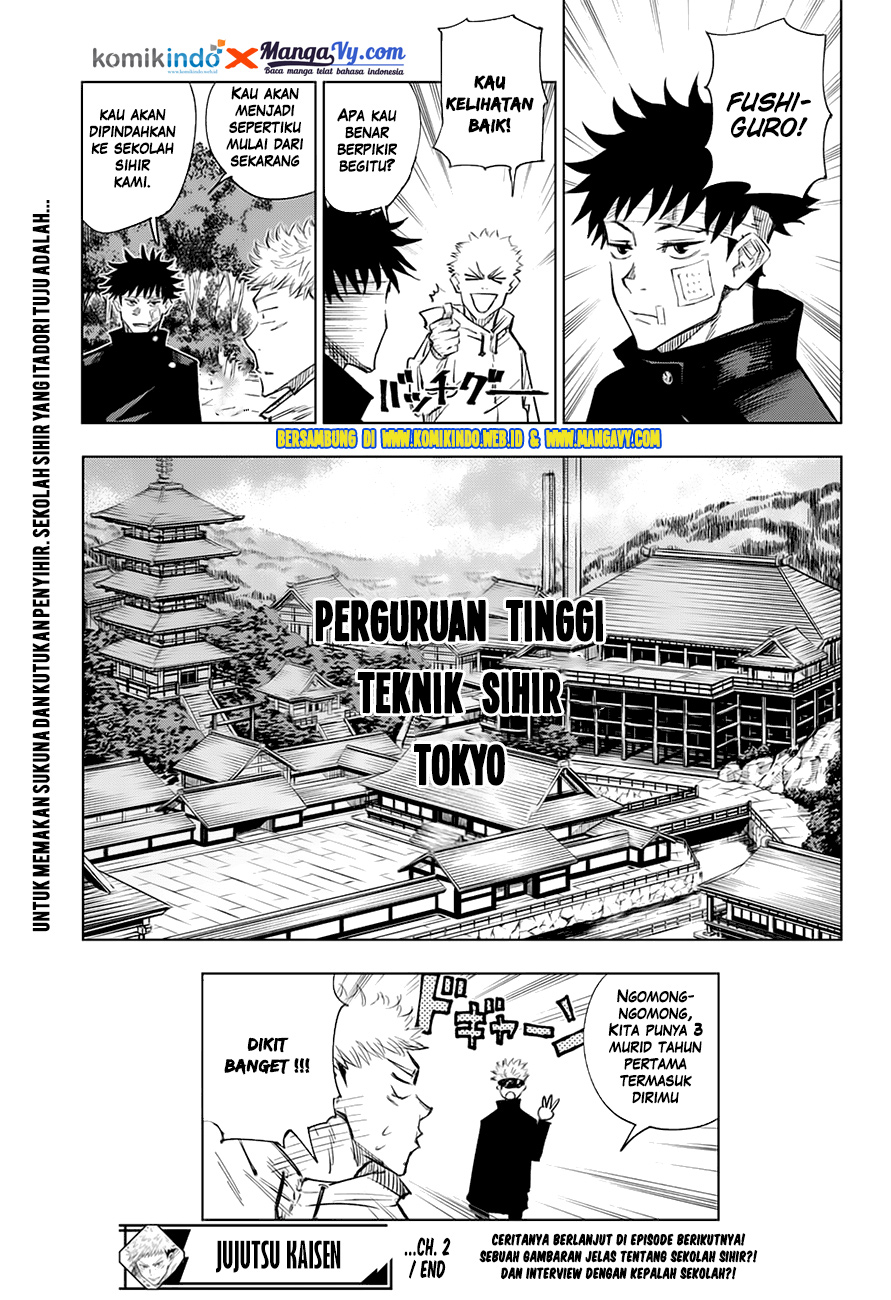 Jujutsu Kaisen Chapter 2 - halaman 27
