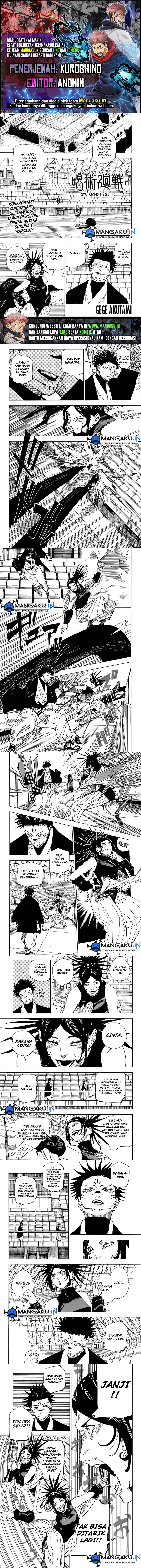Jujutsu Kaisen Chapter 217 - halaman 1
