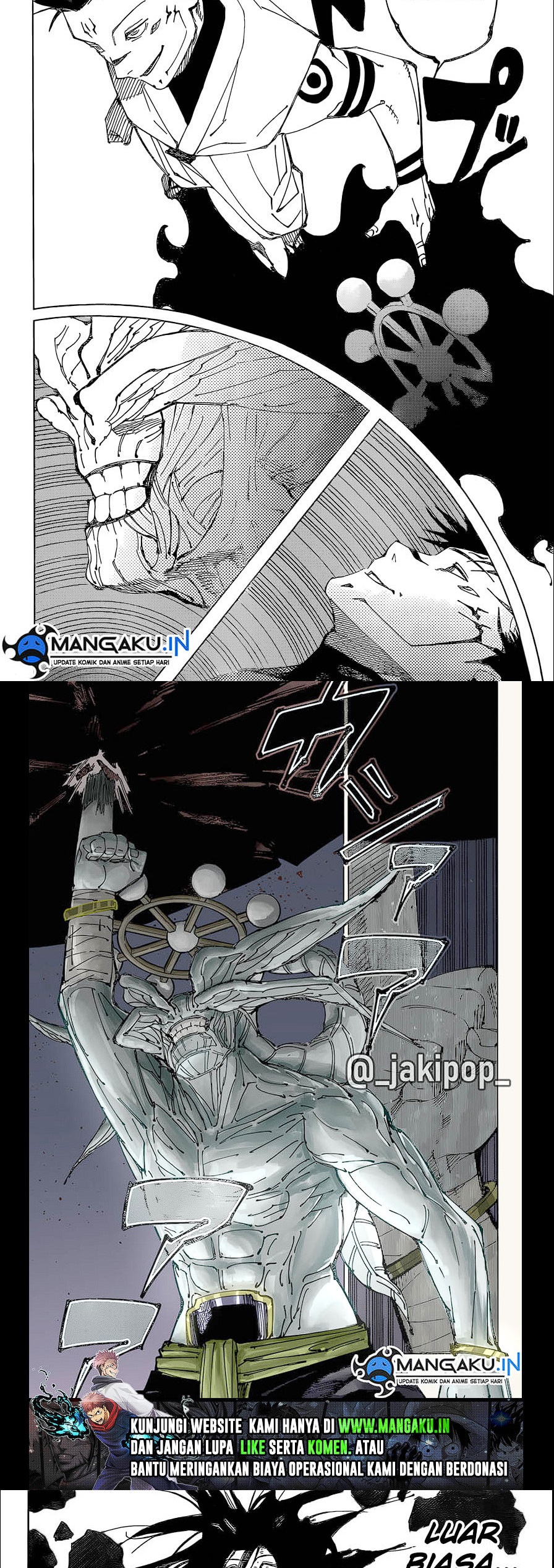 Jujutsu Kaisen Chapter 219 - halaman 8