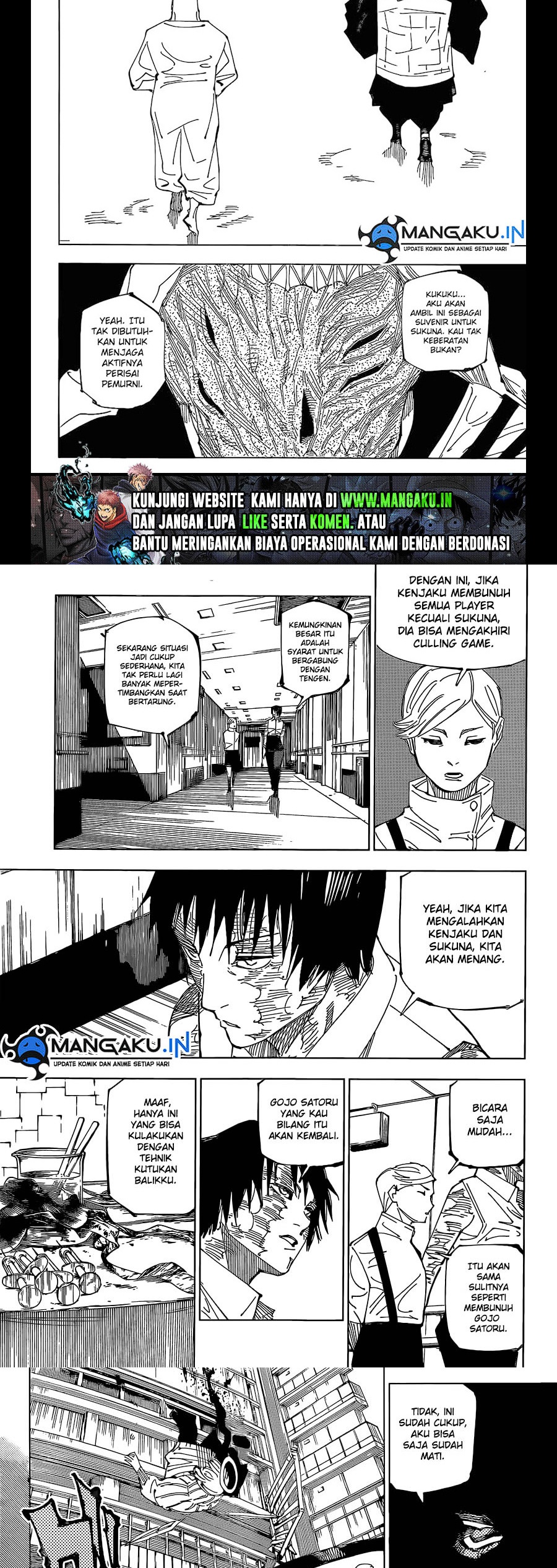 Jujutsu Kaisen Chapter 220 - halaman 5