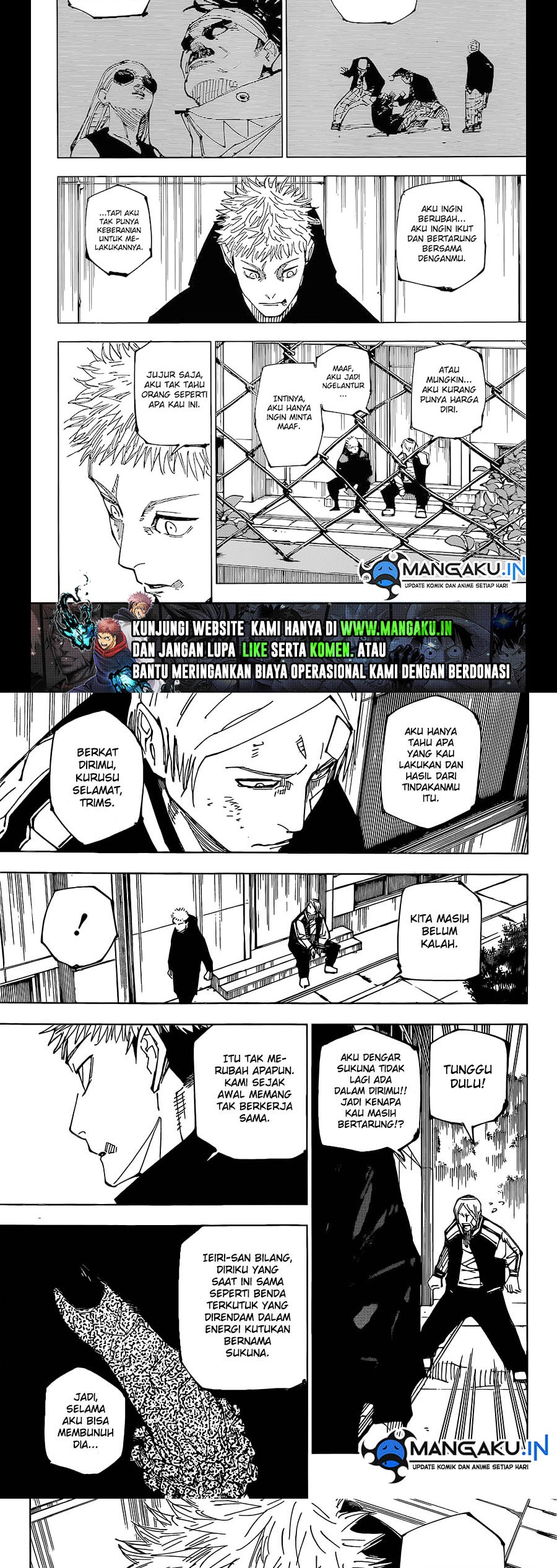 Jujutsu Kaisen Chapter 220 - halaman 8