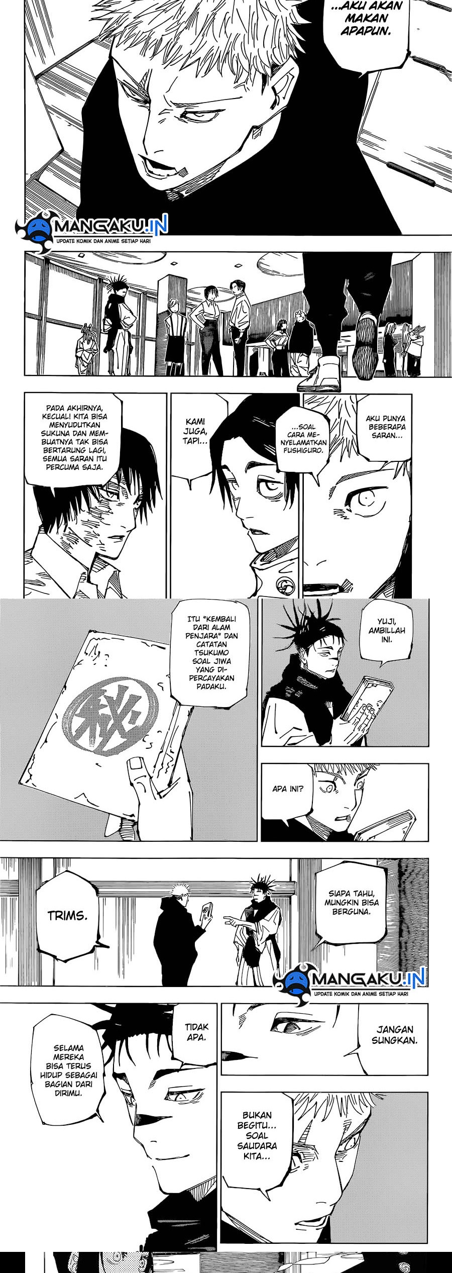 Jujutsu Kaisen Chapter 220 - halaman 9