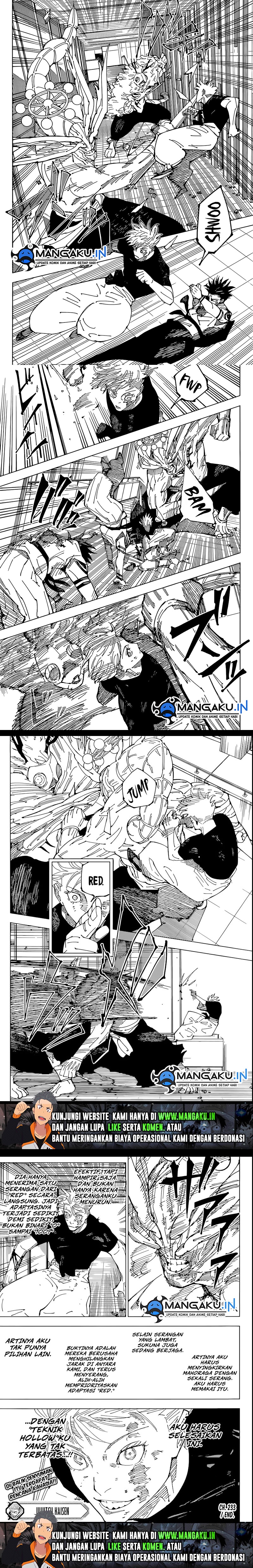 Jujutsu Kaisen Chapter 233 - halaman 3