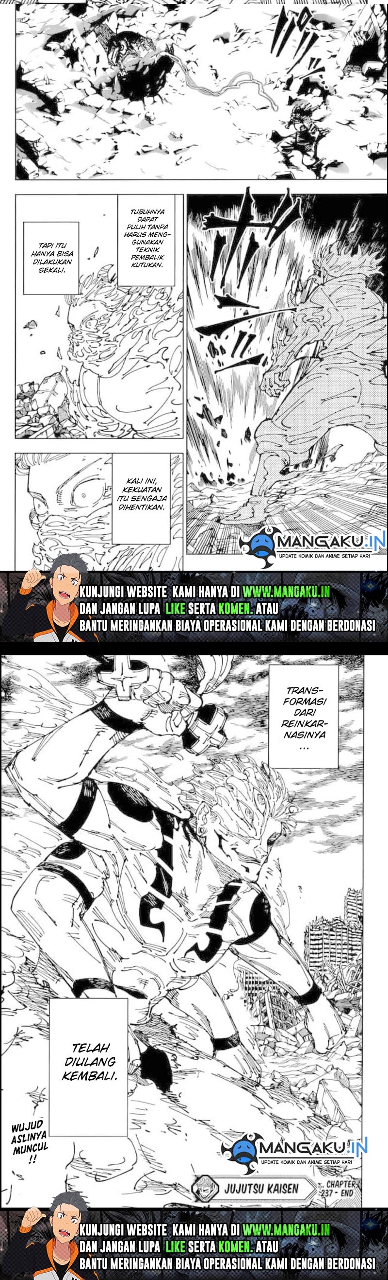 Jujutsu Kaisen Chapter 237 - halaman 6