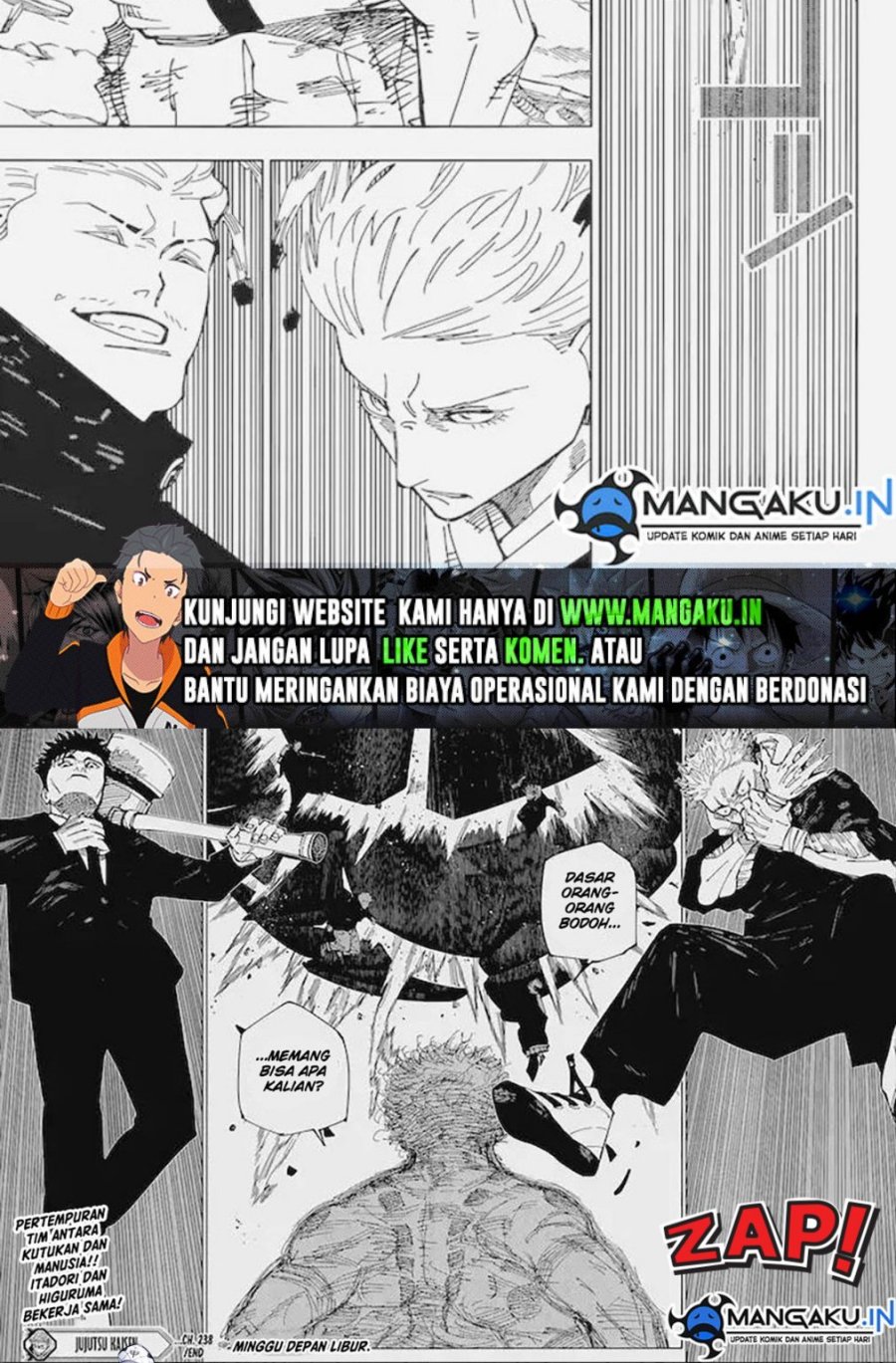 Jujutsu Kaisen Chapter 238 - halaman 16