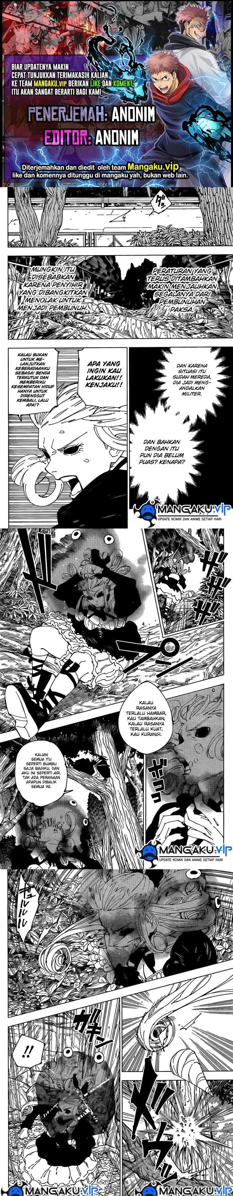 Jujutsu Kaisen Chapter 239 - halaman 1