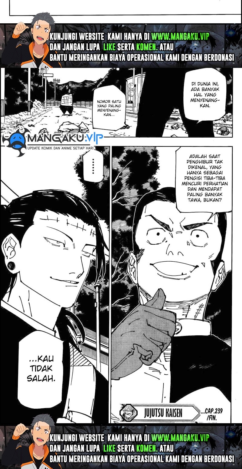 Jujutsu Kaisen Chapter 239 - halaman 6
