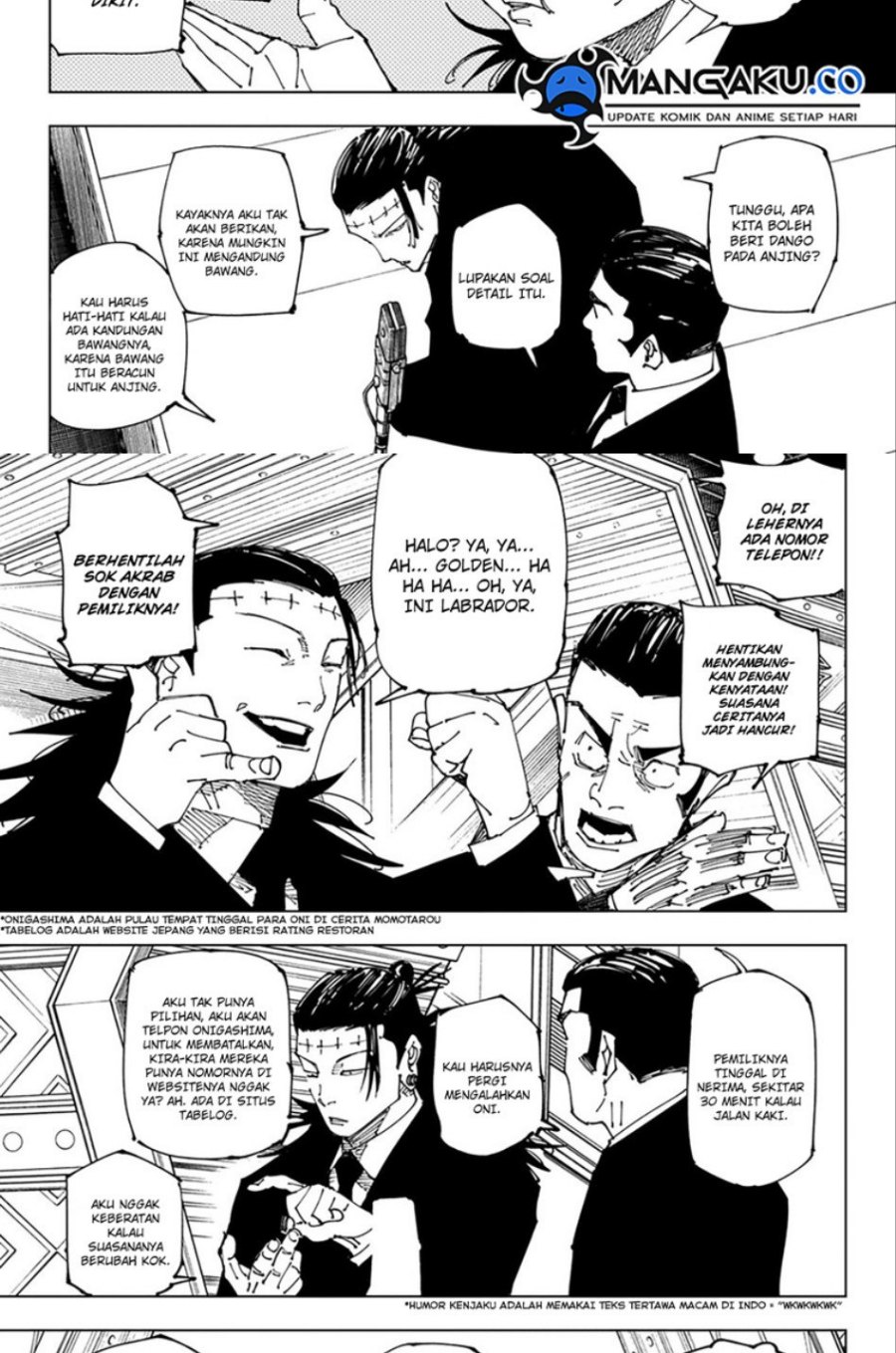 Jujutsu Kaisen Chapter 243 - halaman 7