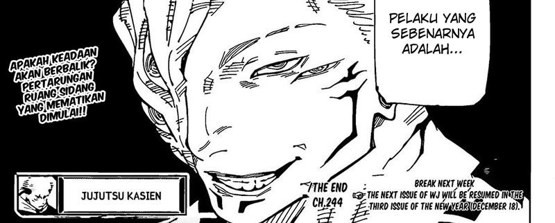 Jujutsu Kaisen Chapter 244 - halaman 70