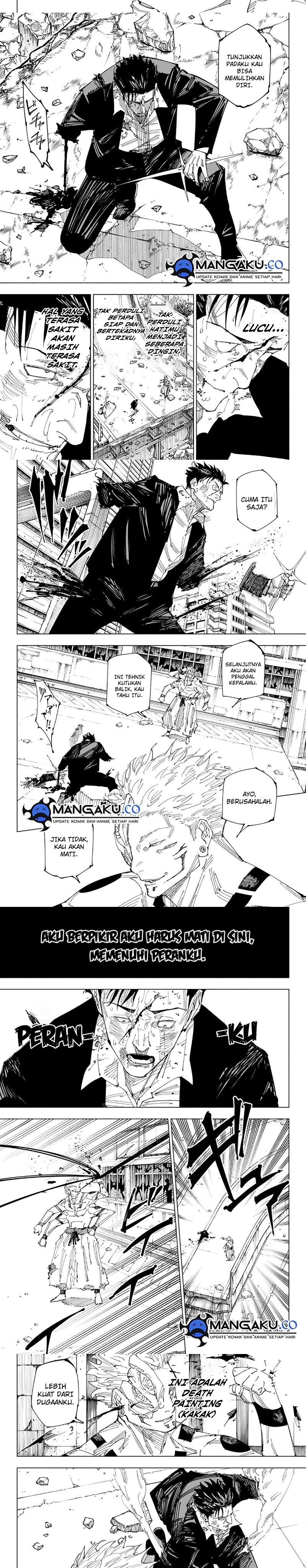 Jujutsu Kaisen Chapter 247 - halaman 4