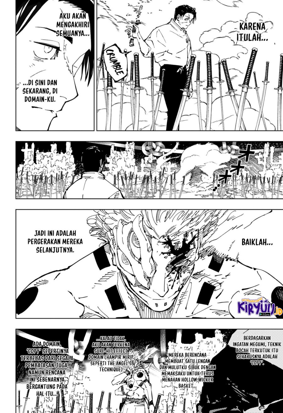 Jujutsu Kaisen Chapter 249 - halaman 18