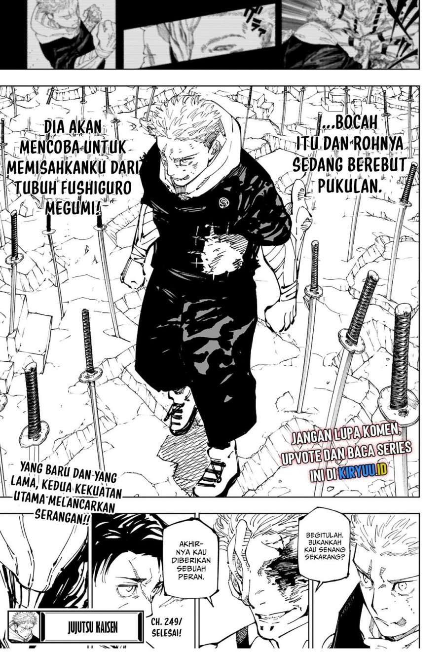 Jujutsu Kaisen Chapter 249 - halaman 19