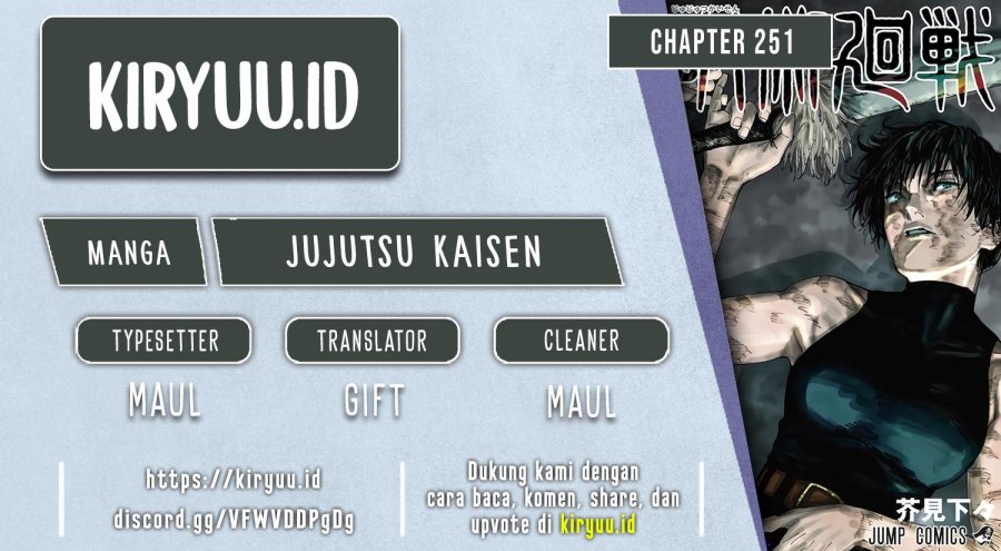 Jujutsu Kaisen Chapter 251 - halaman 1