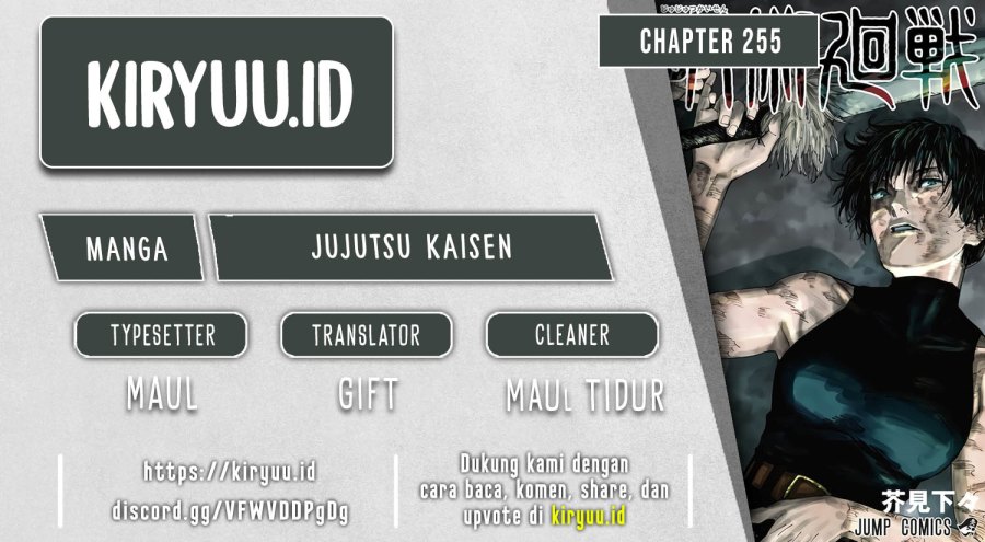 Jujutsu Kaisen Chapter 255 - halaman 1