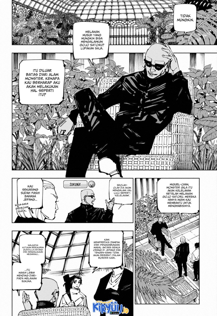 Jujutsu Kaisen Chapter 255 - halaman 3