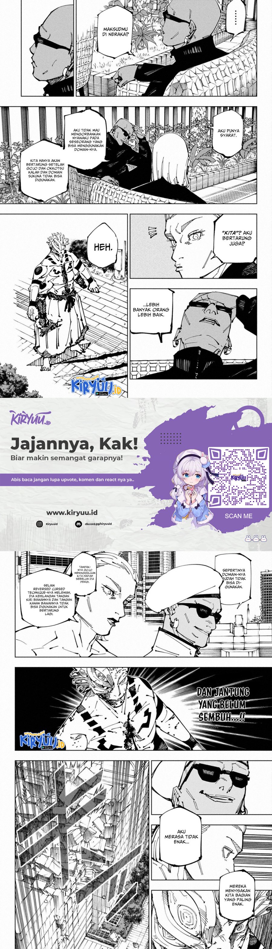 Jujutsu Kaisen Chapter 255 - halaman 6