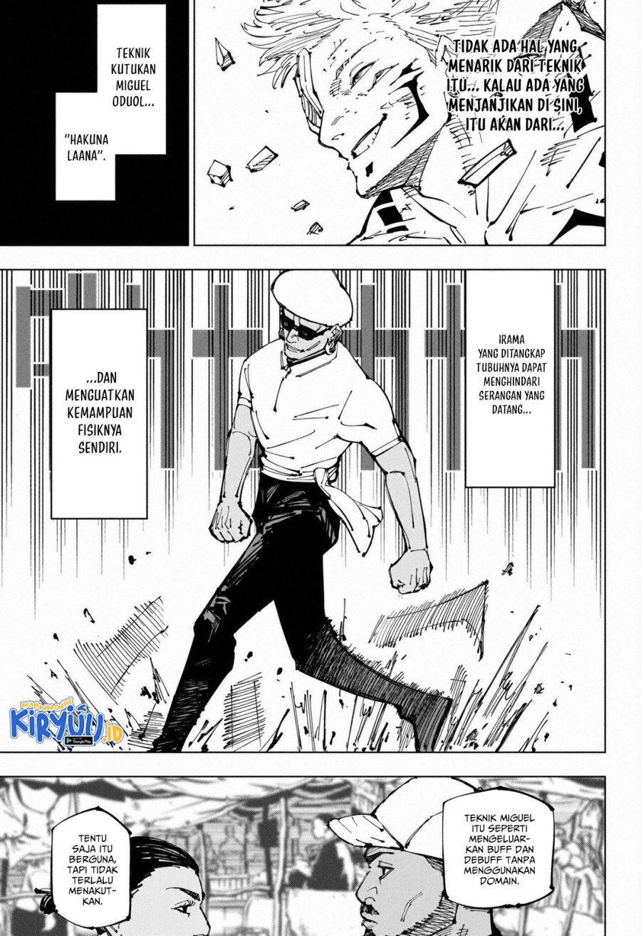 Jujutsu Kaisen Chapter 255 - halaman 11