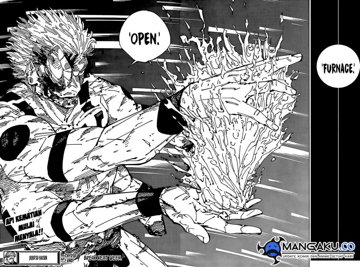 Jujutsu Kaisen Chapter 258 - halaman 6