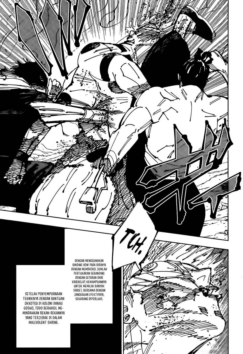 Jujutsu Kaisen Chapter 260 - halaman 5